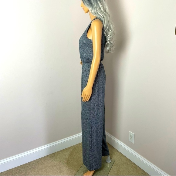 Vince Camuto Sleeveless Chevron Jumpsuit – Size Small - Picture 10 of 16